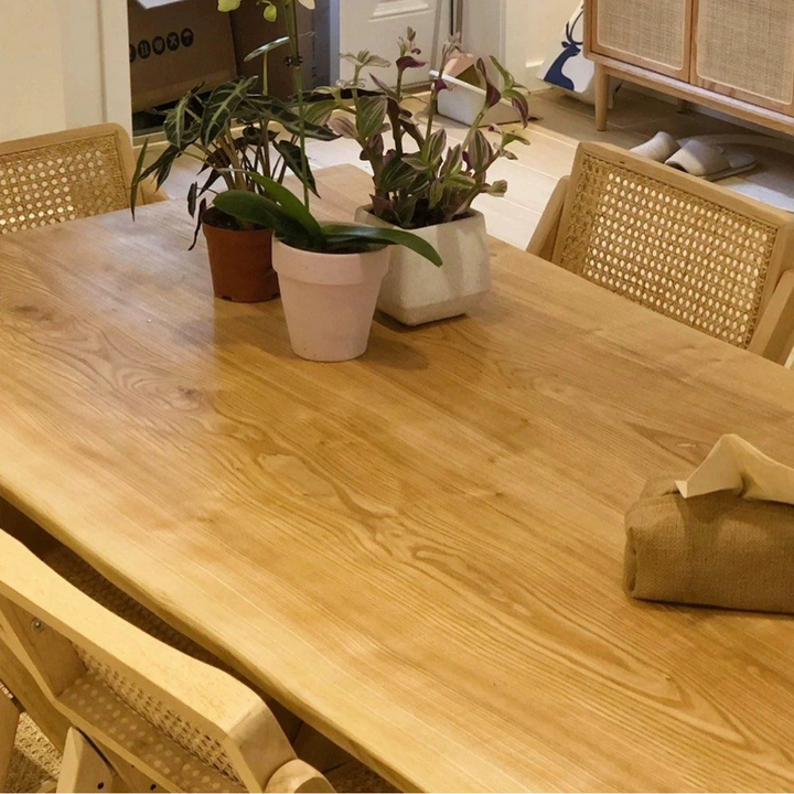 IDRIS Modern Solid Wood Dining Table