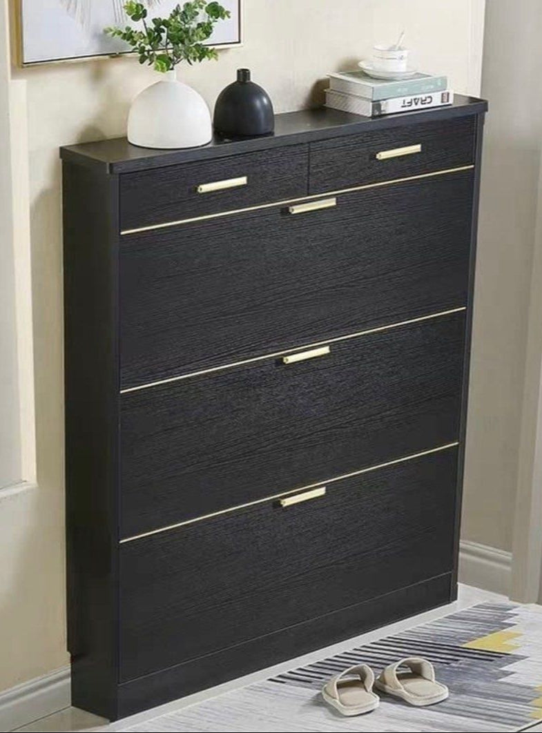 JURELN Ultra Slim Shoe Cabinet
