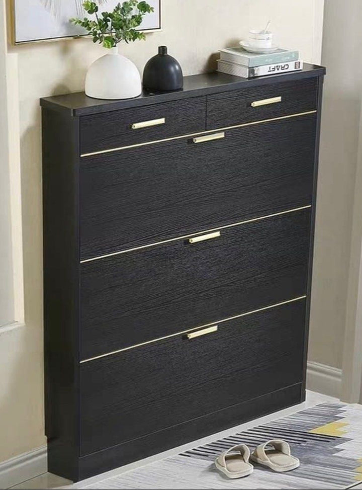JURELN Ultra Slim Shoe Cabinet