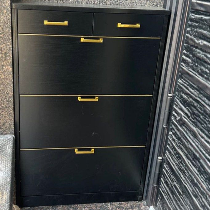 JURELN Ultra Slim Shoe Cabinet