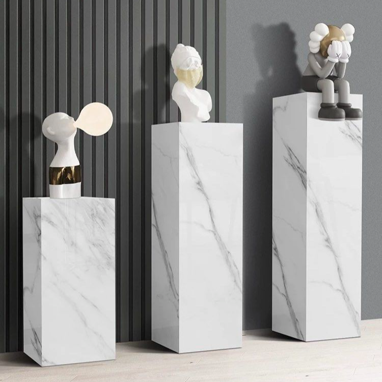 JURTON Modern Marble Pedestal