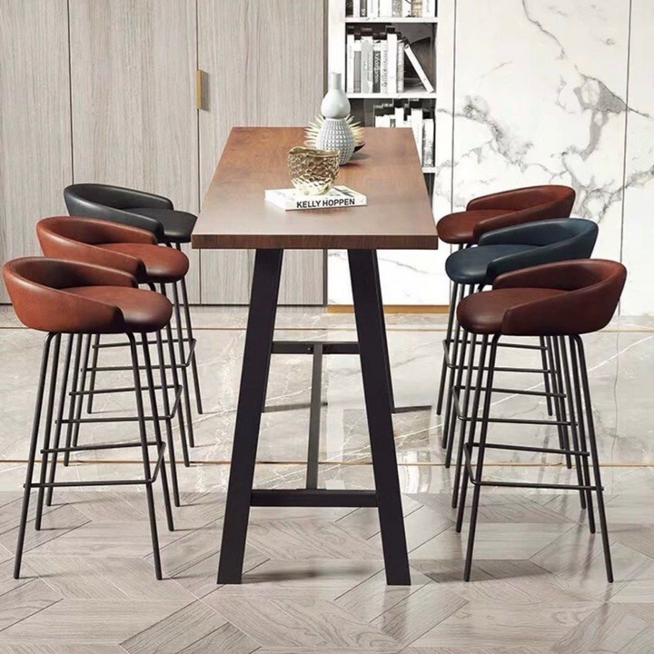 ALBA Rustic Solid Wood Bar Table