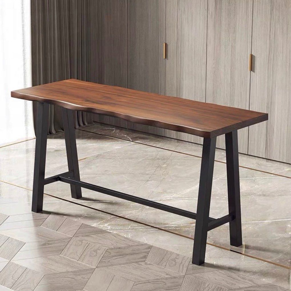 ALBA Rustic Solid Wood Bar Table