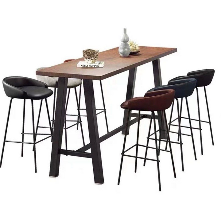 ALBA Rustic Solid Wood Bar Table