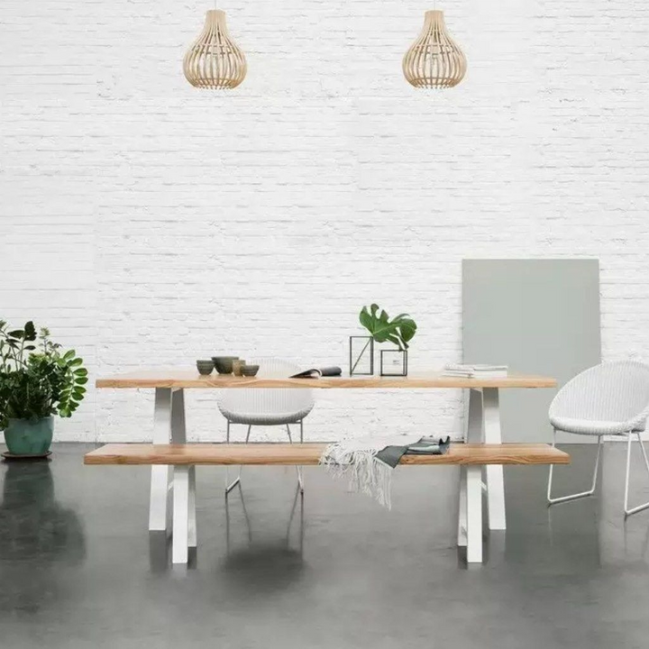 MORRISON Scandinavian Solid Wood Dining Table