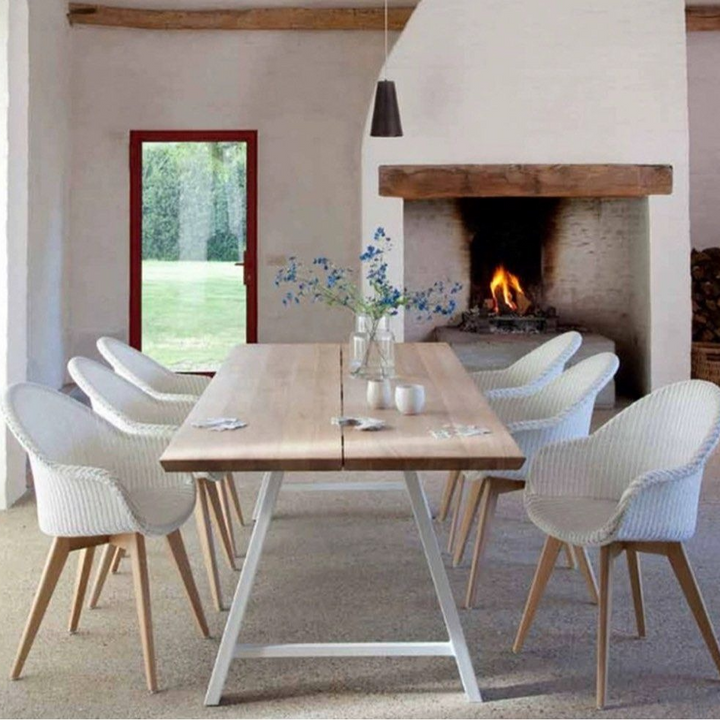 MORRISON Scandinavian Solid Wood Dining Table