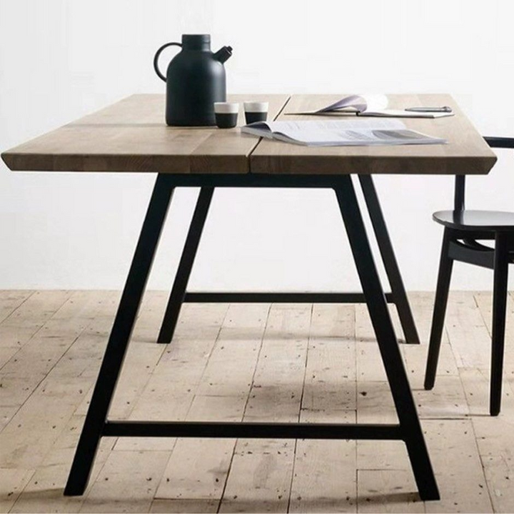 MORRISON Scandinavian Solid Wood Dining Table