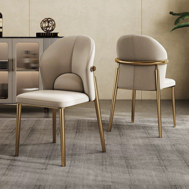 LOFI Modern Leather Dining Chair - Radical Homes Singapore