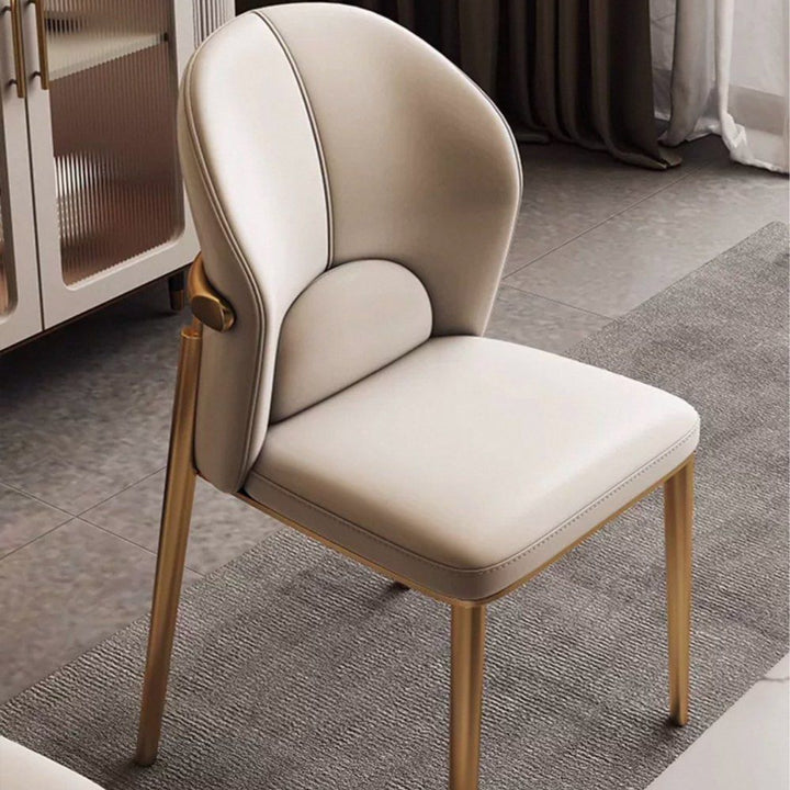 LOFI Modern Leather Dining Chair - Radical Homes Singapore