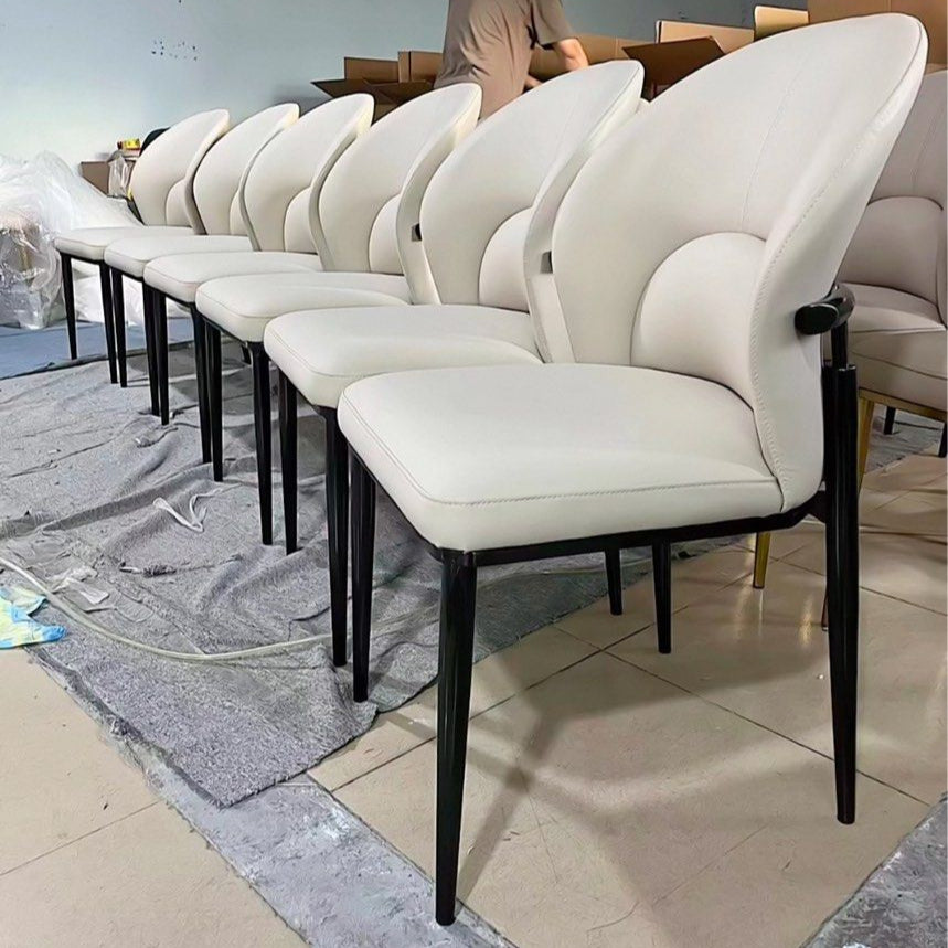 LOFI Modern Leather Dining Chair - Radical Homes Singapore