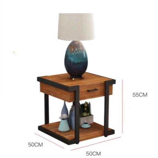 JVSKE Rustic Solid Wood Console Table