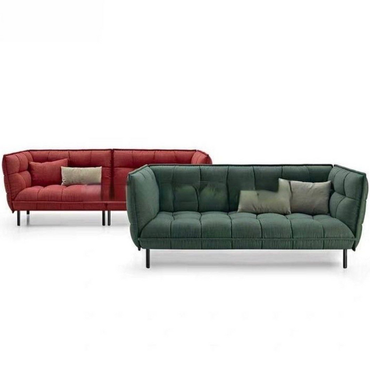 DELVORA Modern Quilted Sofa