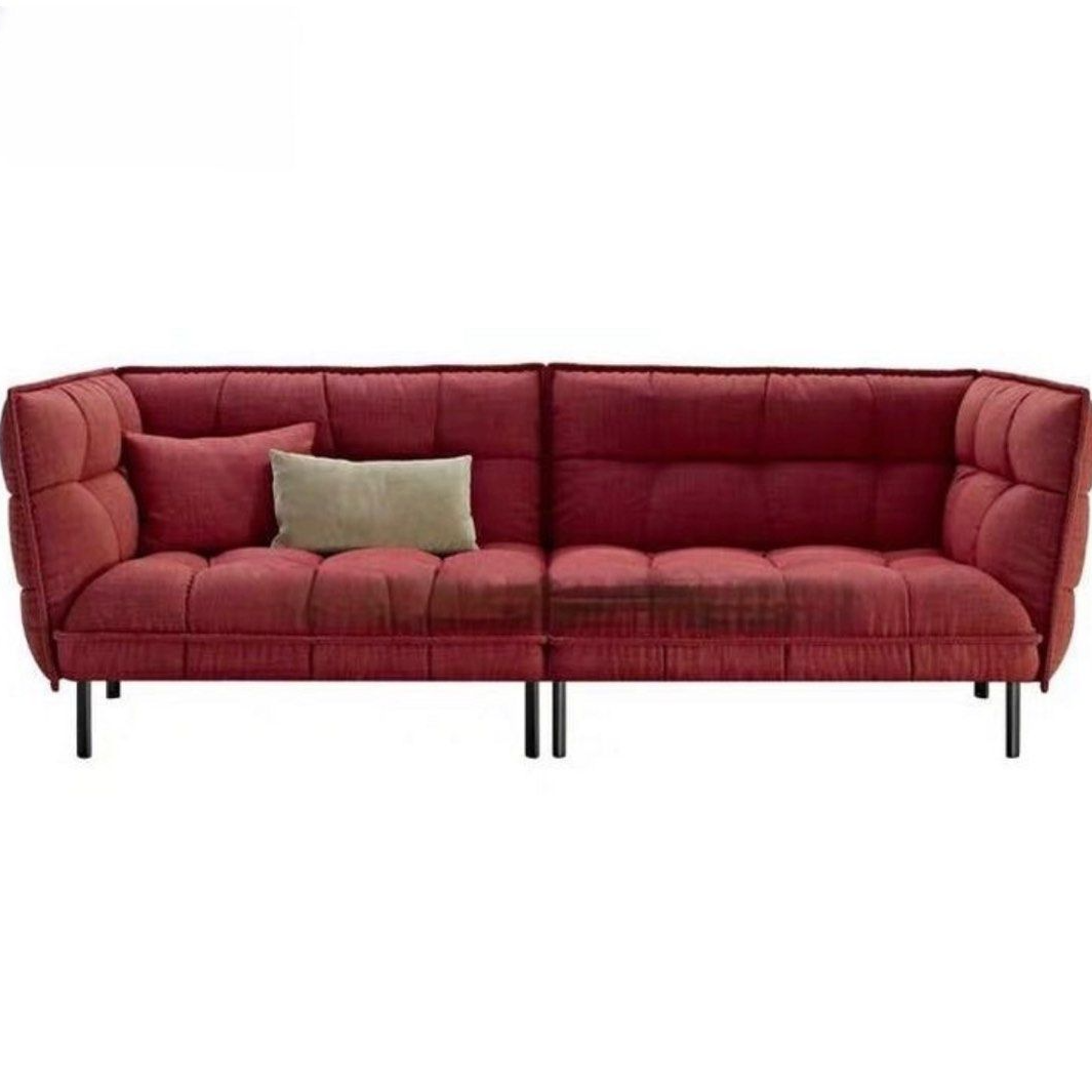 DELVORA Modern Quilted Sofa