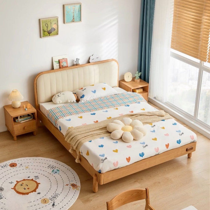 KAIRE Modern Solid Wood Children Bedframe