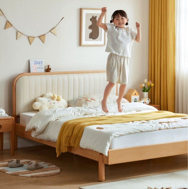 KAIRE Modern Solid Wood Children Bedframe