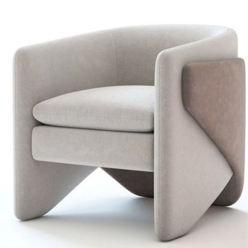 PETER Modern Fabric Leisure Chair