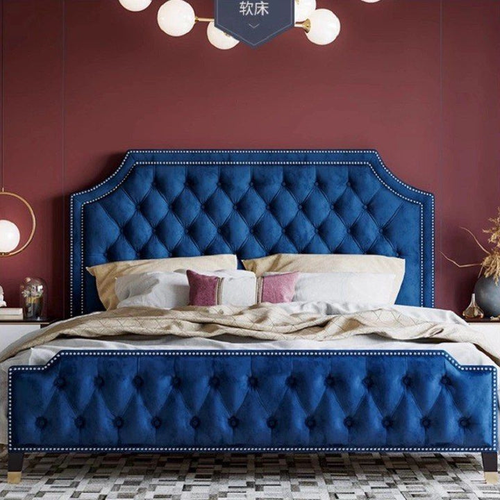 KALFRE Victorian Velvet Bedframe