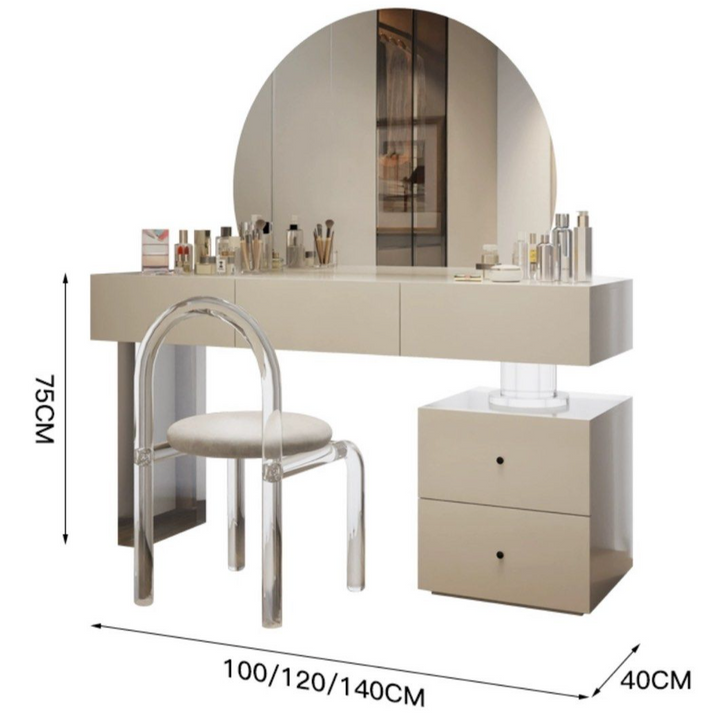 KALIV Modern Vanity Table Set