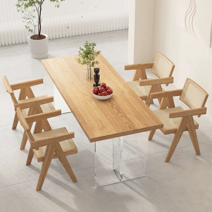 LYLE Minimalist Solid Wood Dining Table