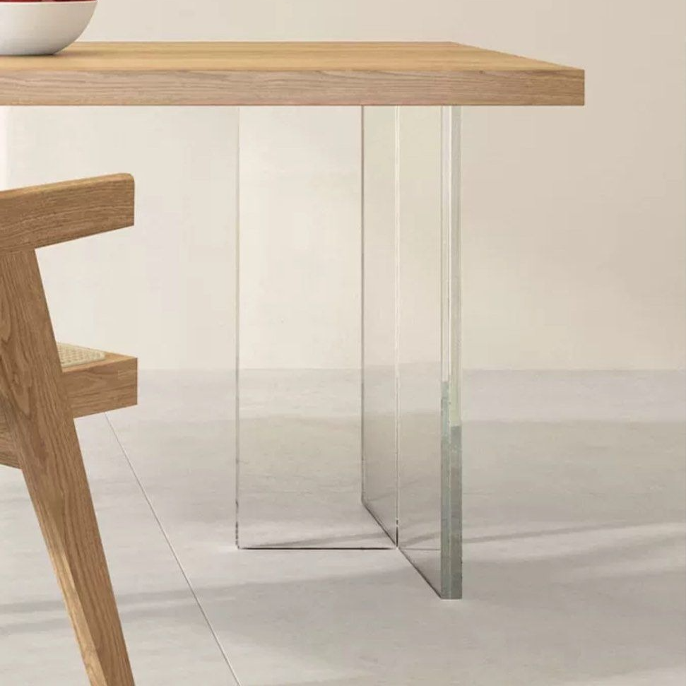 LYLE Minimalist Solid Wood Dining Table