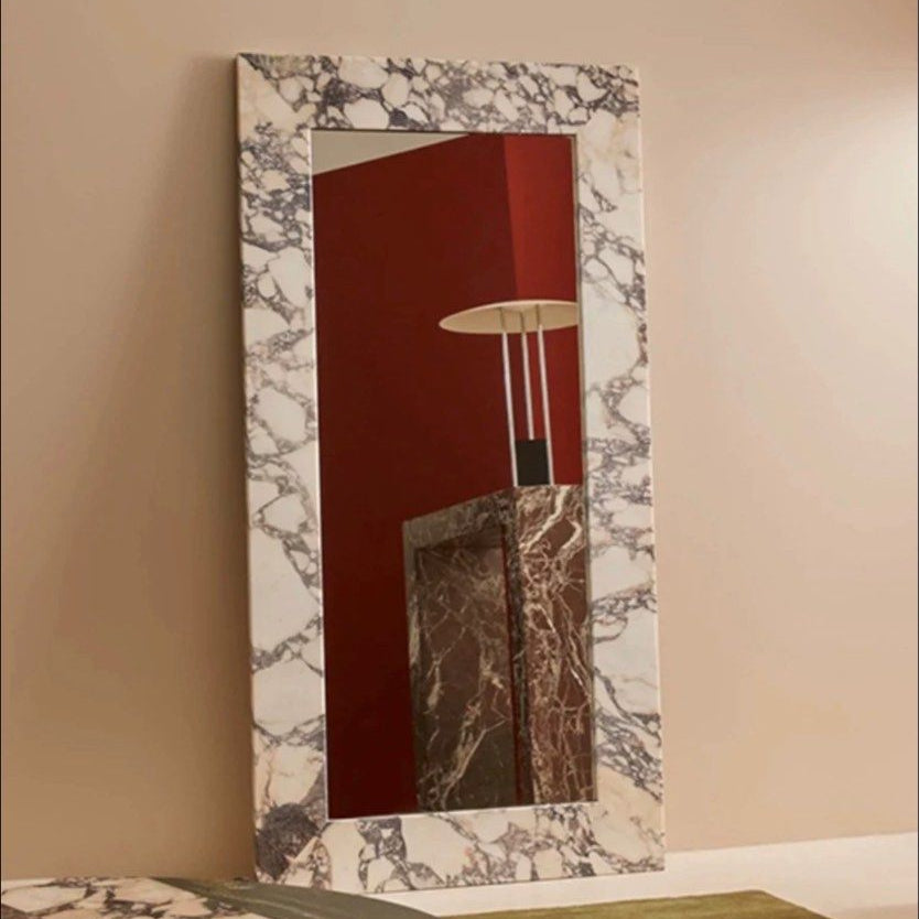 KARSEN Marble Frame Mirror