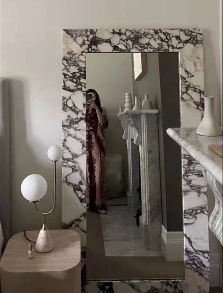 KARSEN Marble Frame Mirror