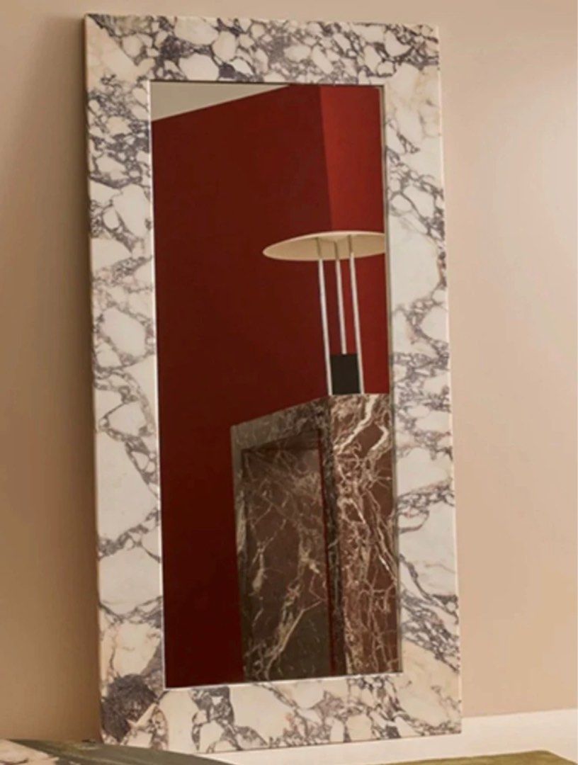 KARSEN Marble Frame Mirror
