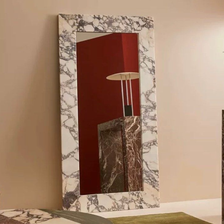 KARSEN Marble Frame Mirror