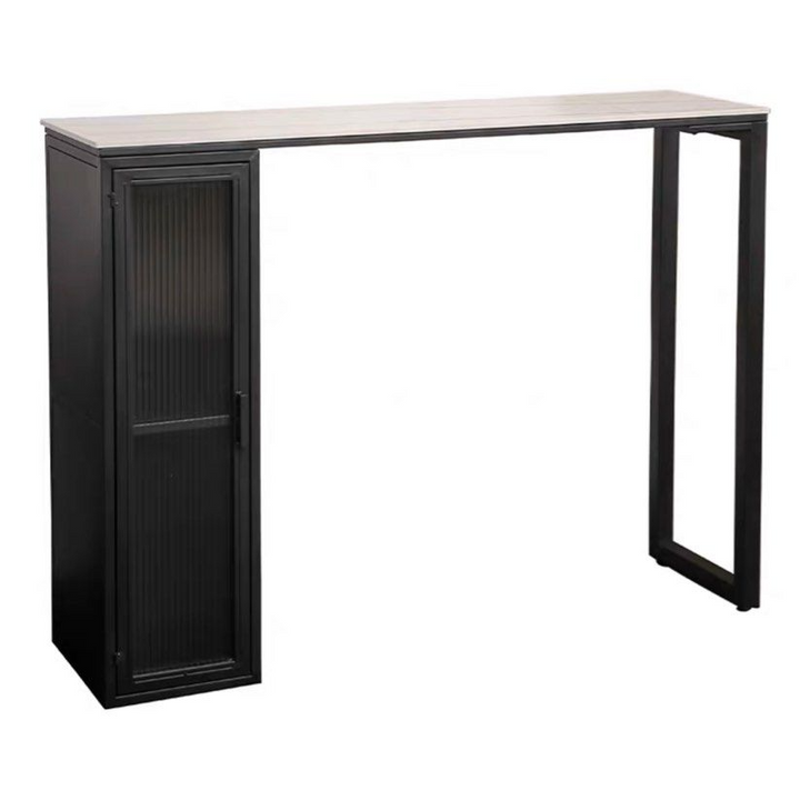 QUEN Modern Bar Table With Storage
