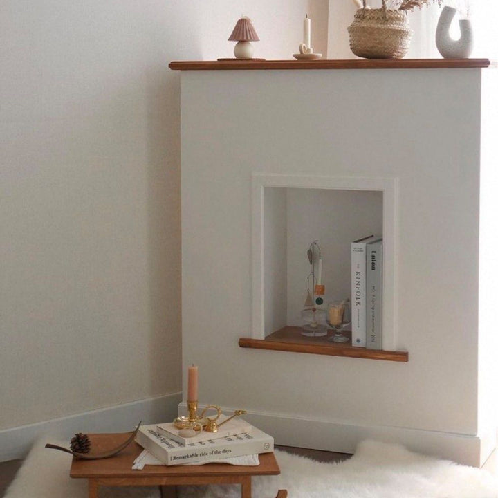 KASONOR Scandinavian Mantel Shelf