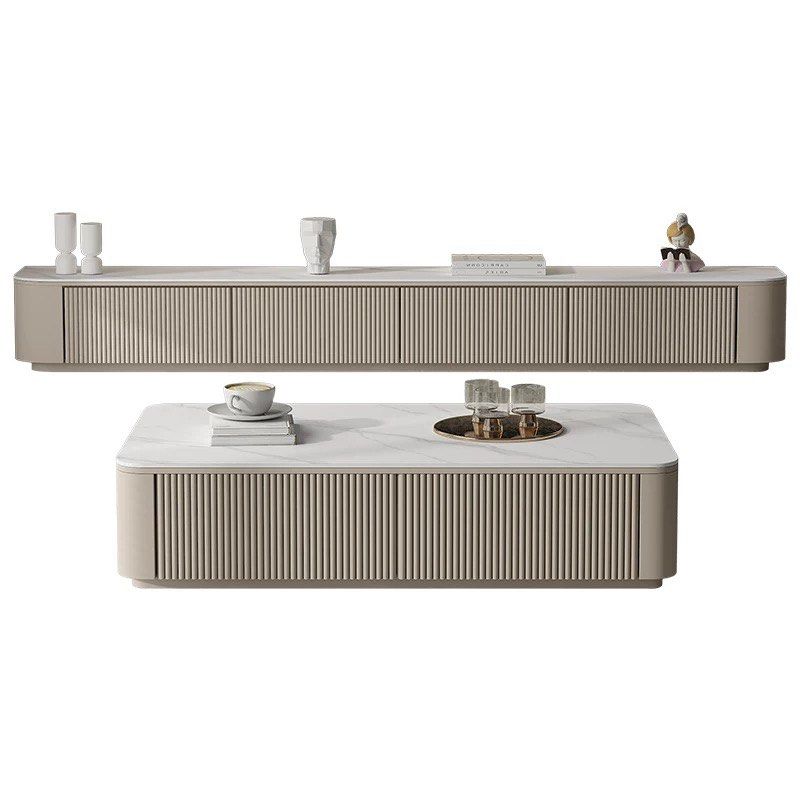 KASSA Modern Sintered Stone TV Console