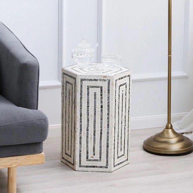JACKY Inlay Side Table