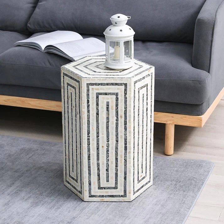 JACKY Inlay Side Table