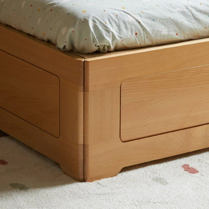 KEAL Children’s Box Storage Bed With Mattress