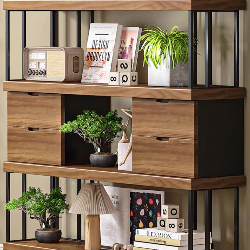 KEANE Modern Solid Wood Bookshelf