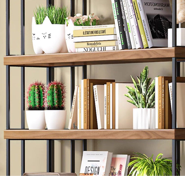 KEANE Modern Solid Wood Bookshelf