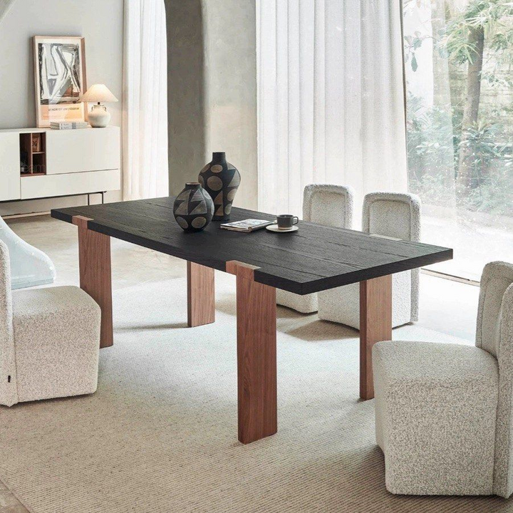 GADZHI Modern Solid Wood Dining Table