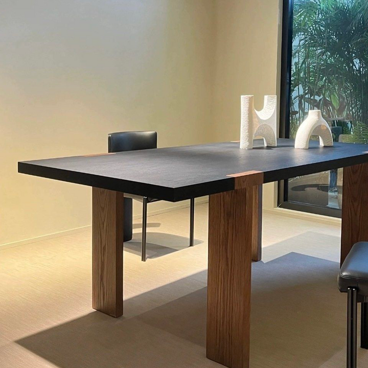GADZHI Modern Solid Wood Dining Table