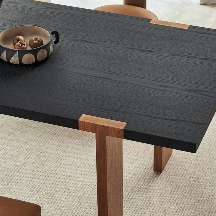 GADZHI Modern Solid Wood Dining Table