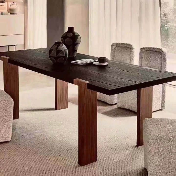GADZHI Modern Solid Wood Dining Table