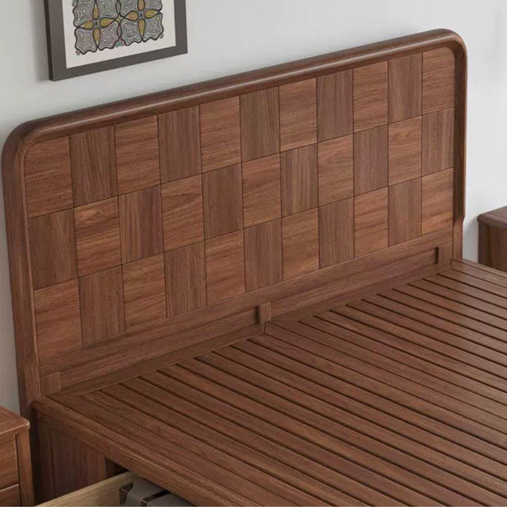 KEFFI Modern Solid Wood Bedframe