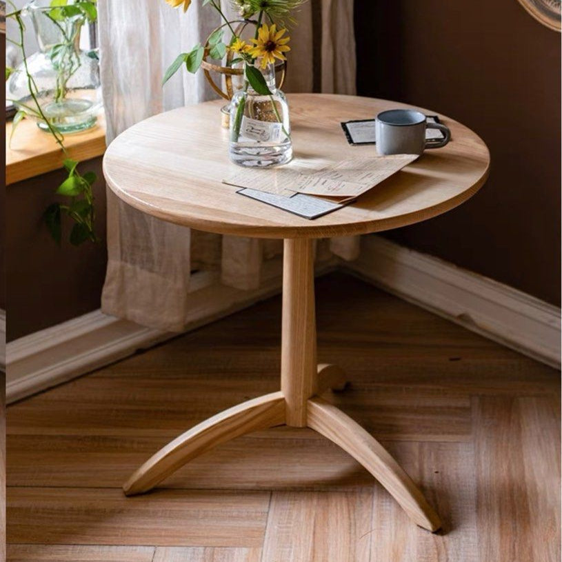 SANDERS Solid Wood Dining Chair & Coffee table