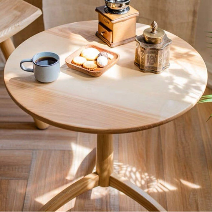 SANDERS Solid Wood Dining Chair & Coffee table