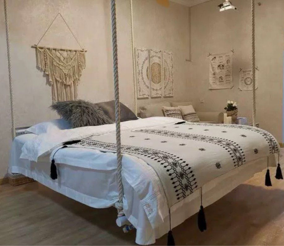 KEJAS Minimalist Swing Bed