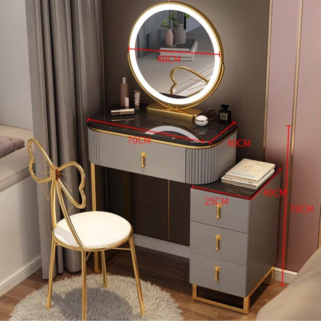 KELS Modern Vanity Table Set