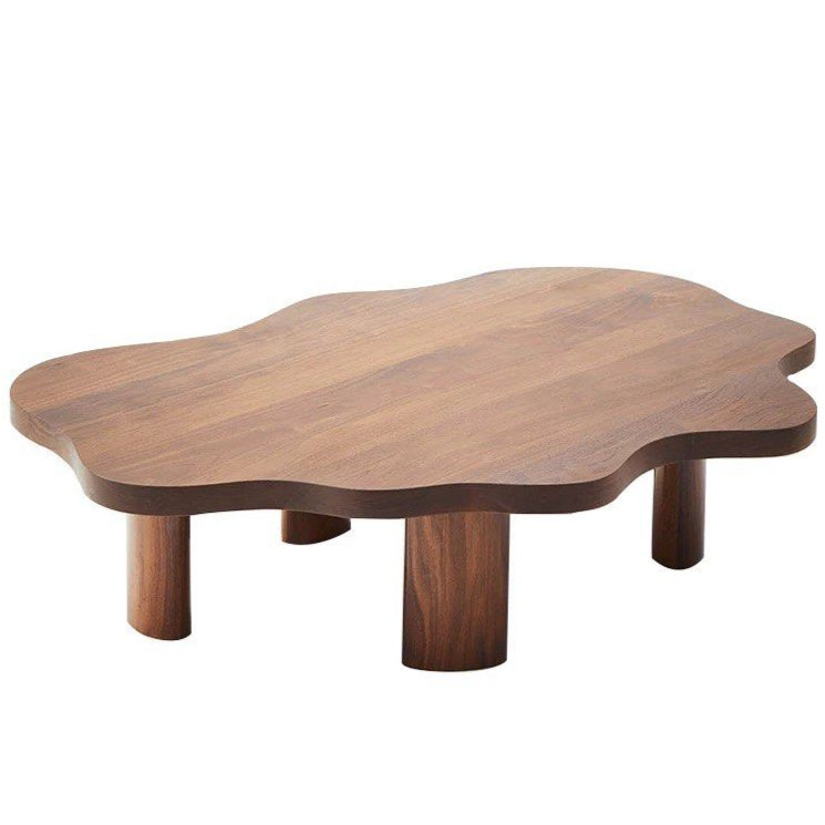 KELSHER Modern Solid Wood Coffee Table