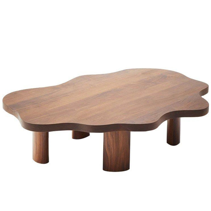 KELSHER Modern Solid Wood Coffee Table