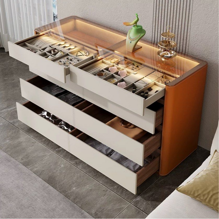 HAZEL Modern LED Closet Island / Sideboard