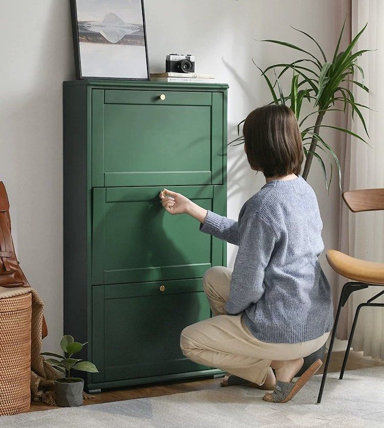 KESCHE Classic Slim Shoe Cabinet