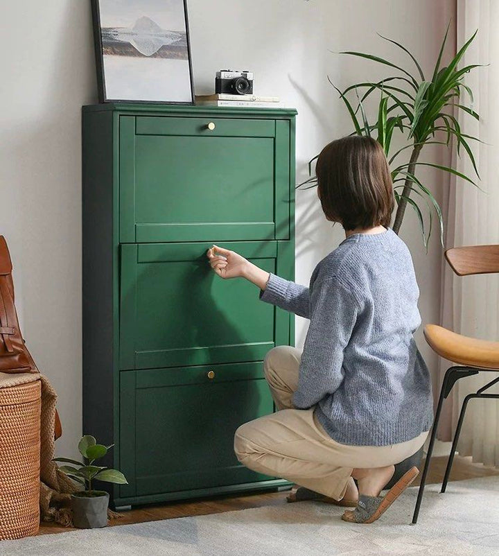 KESCHE Classic Slim Shoe Cabinet